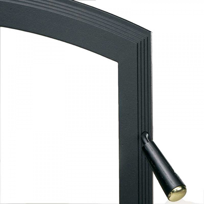 Superior Black Cast Iron Door (F1851) (BTCECBKC)